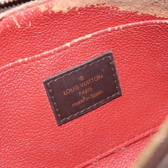 LOUIS VUITTON Damier Ebene Pochette Cosmetic PM Pouch - Picture 9 of 15